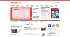 Desktop Screenshot of dhakacourier.com.bd